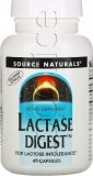 Фото Лактаза Source Naturals Lactase Digest 30 мг 45 капсул (SN2366)