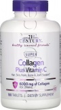 Фото Комплекс 21st Century Super Collagen Plus Vitamin C 180 таблеток (CEN22424)