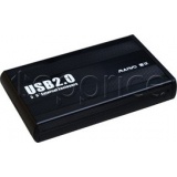 Фото Карман для HDD 3.5" USB2.0 Maiwo K3502-U2S Black SATA