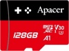 Фото товара Карта памяти micro SDXC 128GB Apacer UHS-I/U3 Class 10 (AP128GMCSX10U7-RAGC)