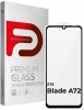 Фото товара Защитное стекло для ZTE Blade A72 ArmorStandart Full Glue Black (ARM65503)