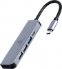 Фото товара Док-станция Cablexpert USB-C Grey (A-CM-COMBO5-03)
