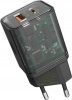 Фото товара Сетевое З/У Proda Xinrui A49 Fast Charge 20W + Quick Charge 3.0 USB Black (PD-A49-BK)