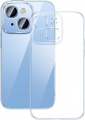 Фото Чехол для iPhone 14 Plus Baseus SuperCeramic Series Glass Case Transparent (ARCJ010002)