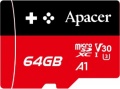 Фото Карта памяти micro SDXC 64GB Apacer UHS-I/U3 Class 10 (AP64GMCSX10U7-RAGC)