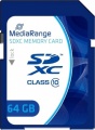 Фото Карта памяти SDXC 64GB MediaRange Class 10 (MR965)