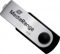 Фото USB флеш накопитель 16GB MediaRange Black/Silver (MR910)