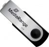 Фото товара USB флеш накопитель 8GB MediaRange Black/Silver (MR908)
