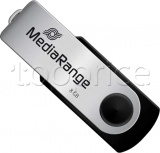 Фото USB флеш накопитель 8GB MediaRange Black/Silver (MR908)