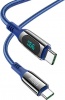 Фото товара Кабель USB Type C -> Type C Hoco S51 100W 1.2 м Blue (6931474749260)