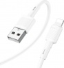 Фото товара Кабель USB -> Lightning Hoco X83 PVC 1 м White (6931474770875)