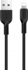 Фото товара Кабель USB -> Lightning Hoco X13 PVC 1 м Black (6957531061144)