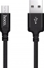 Фото товара Кабель USB -> micro-USB Hoco X14 1 м Black (6957531062844)