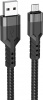 Фото товара Кабель USB -> micro-USB Hoco U110 1.2 м Black (6931474770585)