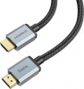 Фото товара Кабель HDMI -> HDMI Hoco US03 HDTV 2.0 4K 2 м Black (6931474777287)