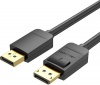 Фото товара Кабель DisplayPort Vention v1.2 3 м Black (HACBI)