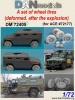 Фото товара Набор DAN models Комплект колесных шин, деформированных после взрыва для ACE72177 (DAN72405)