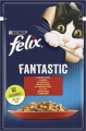 Фото Корм для котов Felix Fantastic с говядиной в желе 85 г (7613039838624)