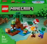 Фото Конструктор LEGO Minecraft Приключения на болоте (21240)