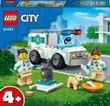 Фото Конструктор LEGO City Фургон ветеринарной скорой помощи (60382)
