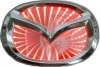 Фото товара Автоэмблема с подсветкой в 3D на Mazda 2/3 (красный)
