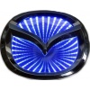 Фото товара Автоэмблема с подсветкой в 3D на Mazda 2/3 (синий)