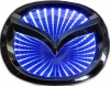 Фото товара Автоэмблема с подсветкой в 3D на Mazda 2/3 (синий/красный)
