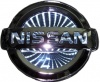 Фото товара Автоэмблема с подсветкой в 3D на Nissan Tiida (белый/красный)
