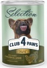 Фото товара Корм для собак Club 4 Paws Premium Паштет с курицей и ягнёнком 400 г (4820215368681)