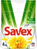 Фото товара Стиральный порошок Savex автомат Parfum 2in1 Fresh 4 кг (3800024025341)