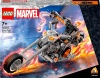 Фото товара Конструктор LEGO Super Heroes Призрачный всадник: робот и мотоцикл (76245)
