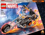 Фото Конструктор LEGO Super Heroes Призрачный всадник: робот и мотоцикл (76245)