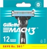 Фото товара Кассета для бритвы Gillette MACH3 12 шт. (4987176102232)