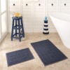 Фото товара Набор ковриков для ванной Karaca Home Kelly Quatro Indigo 2 шт. (svt-2000022317139)