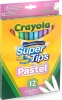 Фото товара Фломастеры Crayola Supertips Washable 12 шт. (58-7515)