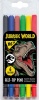 Фото товара Фломастеры YES Jurassic World 6 цветов (650515)