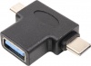 Фото товара Адаптер OTG USB3.2 Gen1 -> Type-C/micro-USB PowerPlant CA913121