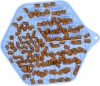 Фото товара Коврик-кормушка WahoPet силиконовый Licky Mat синий (WA00003)