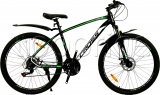 Фото Велосипед Cross Tracker 2022 Black/Green 26" рама - 17" (26СTA-004629)