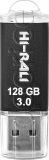 Фото USB флеш накопитель 128GB Hi-Rali Rocket Series Black (HI-128GBVC3BK)