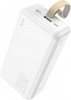 Фото товара Аккумулятор универсальный Hoco J87B Tacker 30000mAh PD20W+QC3.0 White (6931474779168)