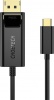 Фото товара Кабель USB Type C -> DisplayPort Choetech 1.8 м (XCP-1801BK)