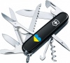 Фото товара Многофункциональный нож Victorinox Huntsman Ukraine (1.3713.3_T1090u)