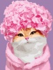 Фото товара Набор для творчества Santi Картина по номерам Гламурная кошка (954475)