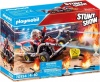 Фото товара Конструктор Playmobil Stunt Show Огненный квадроцикл (70554)