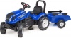 Фото товара Трактор педальный с прицепом Falk 3080AB New Holland Blue