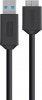 Фото товара Кабель USB3.2 Gen1 AM -> micro-USB Belkin 0.9 м Black (F3U166bt03-BLK)