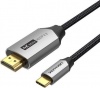 Фото товара Кабель USB Type C -> HDMI Vention 1.5м Grey (CRBBG)