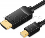 Фото Кабель MiniDisplayPort -> HDMI Vention v1.4 2 м Black (HAHBH)