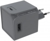 Фото товара Сетевое З/У Allocacoc USBcube Original PD 65W Grey (DH1253GY/EUPD65)